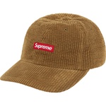 Supreme Ripple Corduroy Small Box 6-Panel (FW20) - Brown
