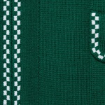 Supreme Checkerboard Zip Up Sweater (FW20) - Green
