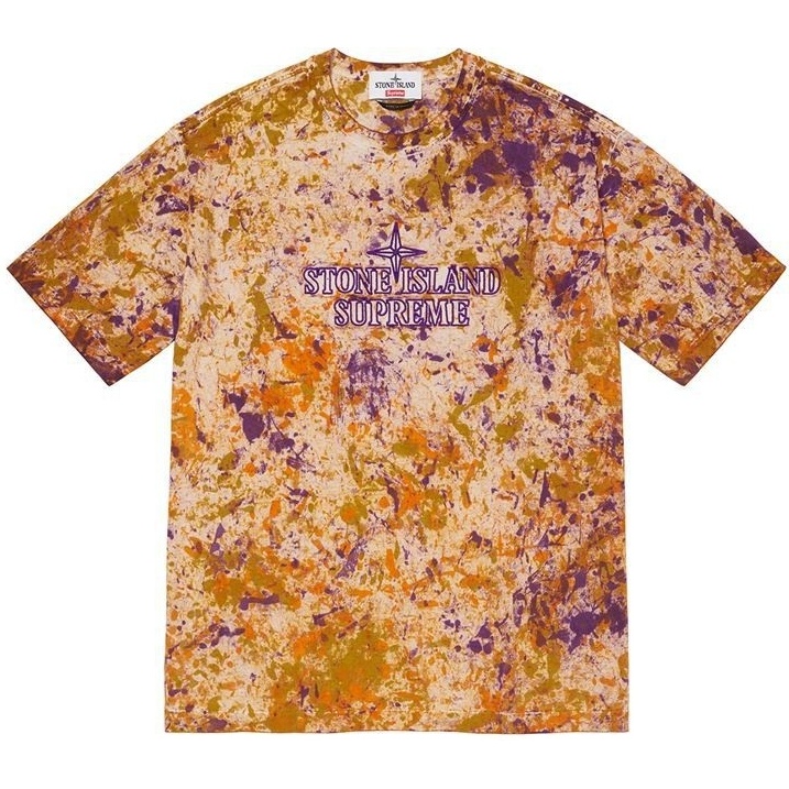 Supreme Supreme Stone Island Embroidered Logo S S Top (FW20) - asada - $148