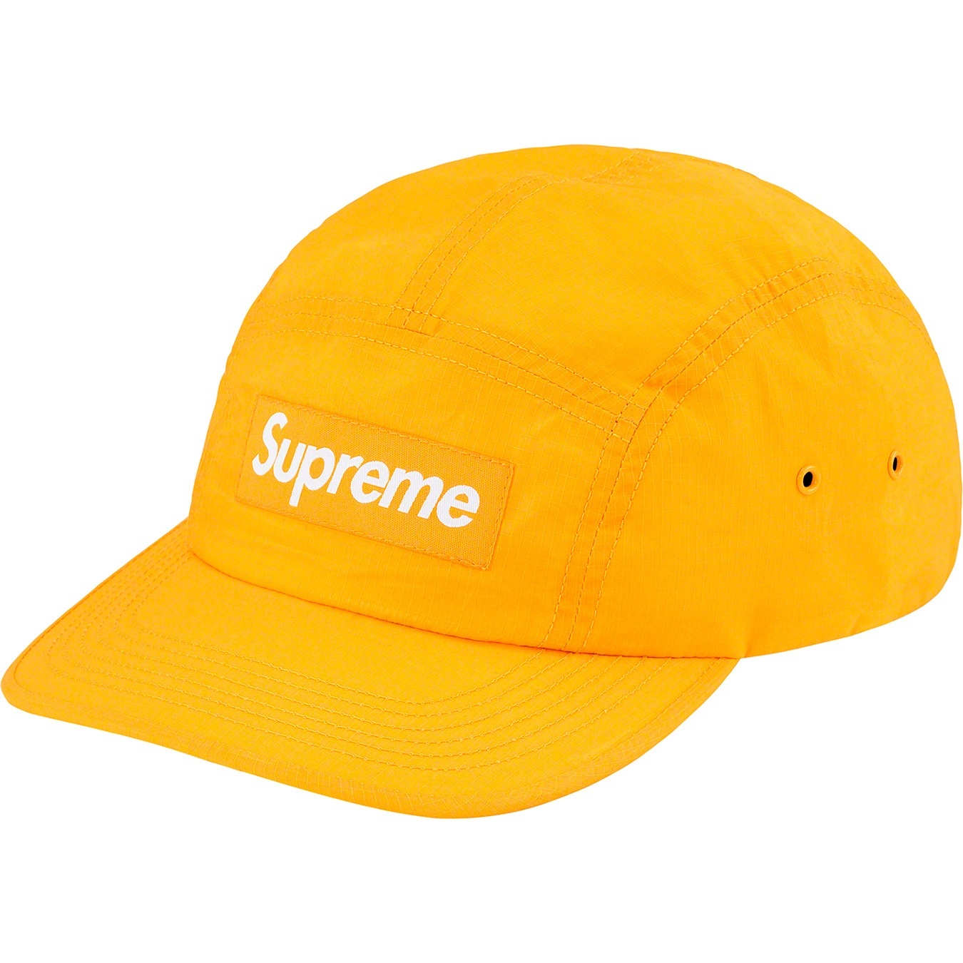 Supreme Dry Wax Cotton Camp Cap (FW20) - Yellow - $54