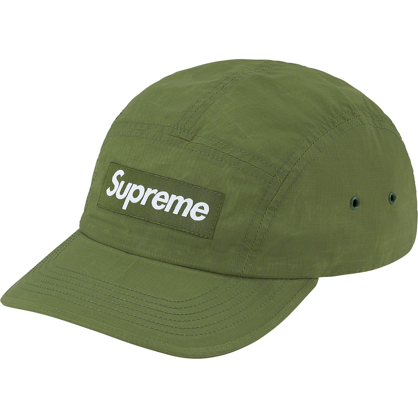 Supreme Dry Wax Cotton Camp Cap (FW20) - Olive - $54
