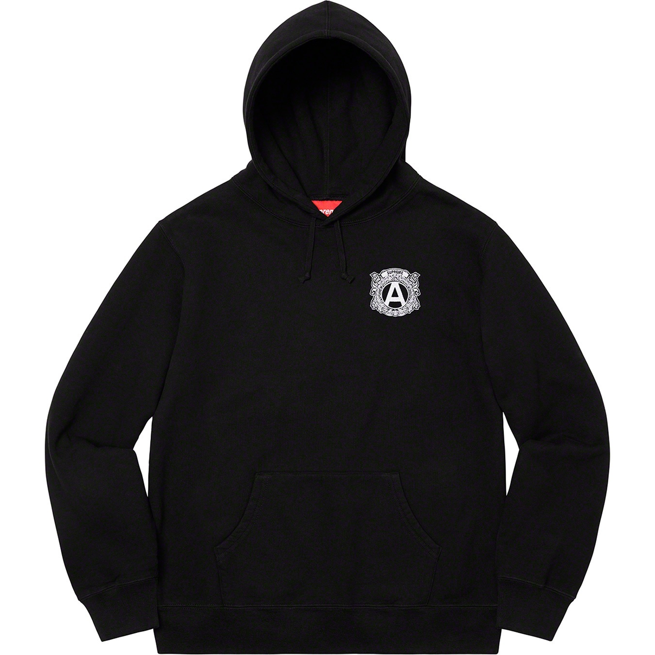 Supreme Anti Hooded Sweatshirt (FW20) - Black - $168