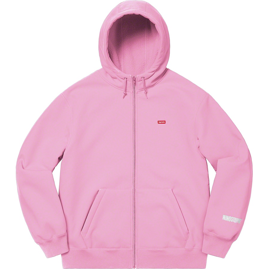 Supreme WINDSTOPPER Zip Up Hooded Sweatshirt (FW20) - Pink - $198