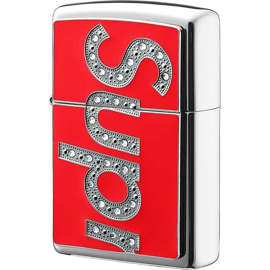 Supreme Swarovski Zippo (FW20) - Red - $78