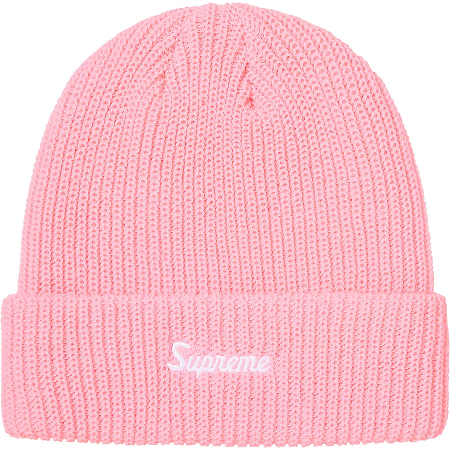 Supreme Loose Gauge Beanie (FW20) - Pink - $34
