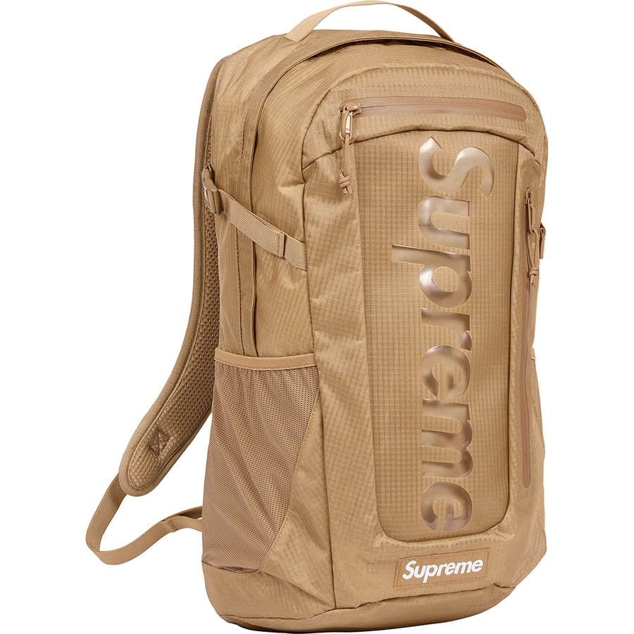 Supreme Backpack (SS21) - Tan - $148