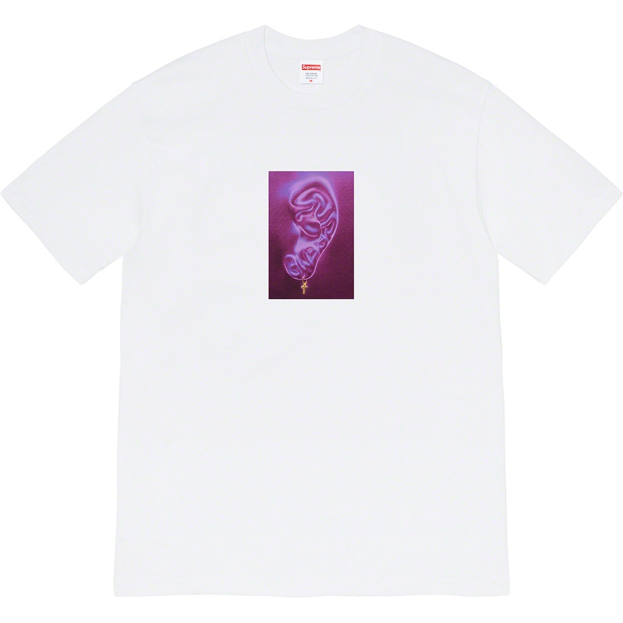 Supreme Ear Tee (SS21) - White - $38
