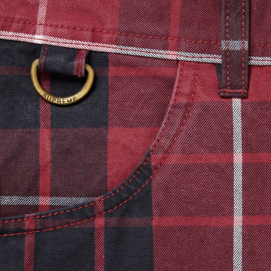 Supreme Cargo Flight Pant (SS21) - Tartan - $168
