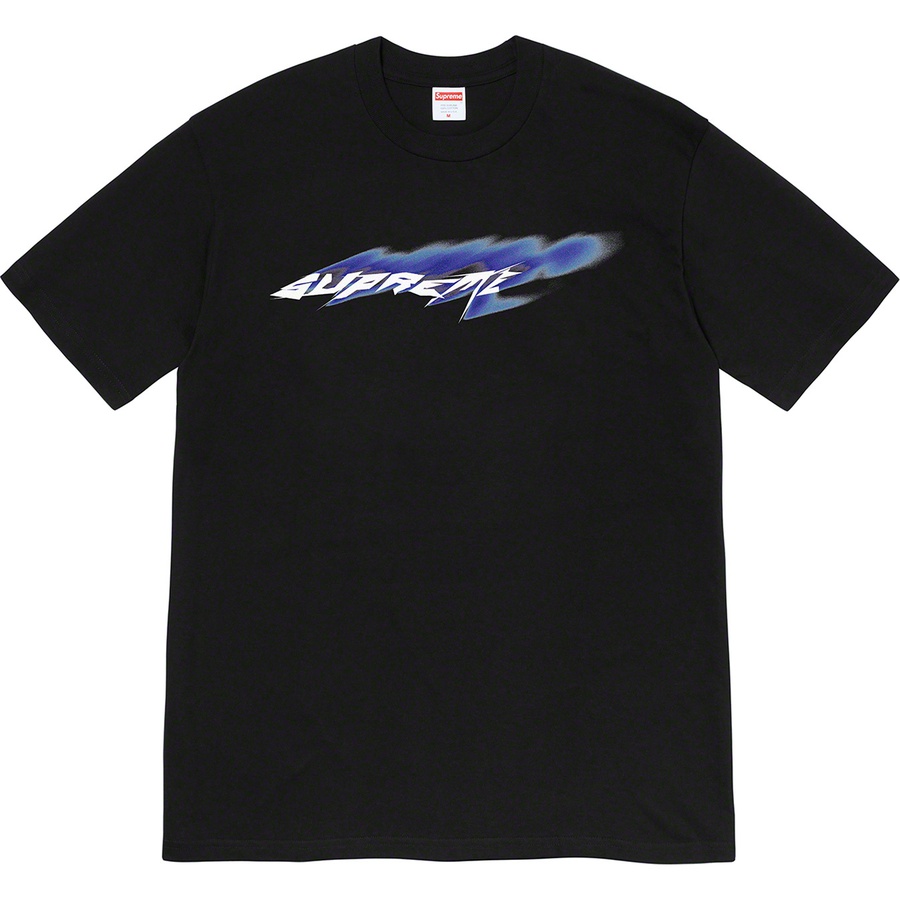 Supreme Wind Tee (SS21) - Black - $38