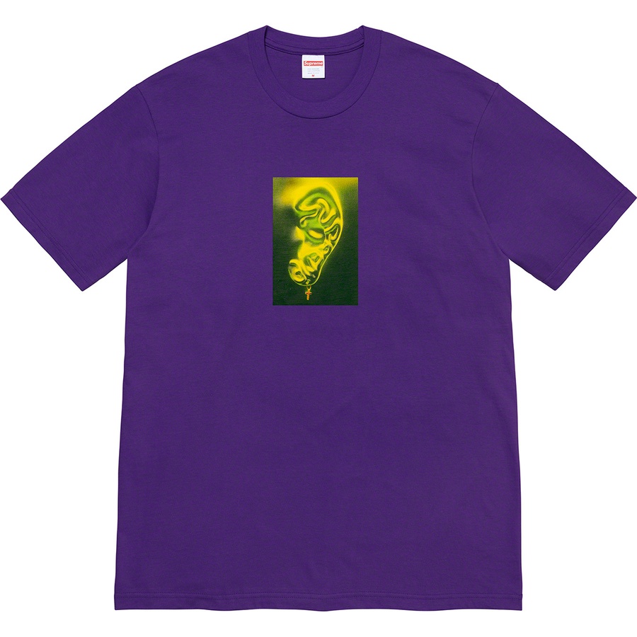 Supreme Ear Tee (SS21) - Purple - $38