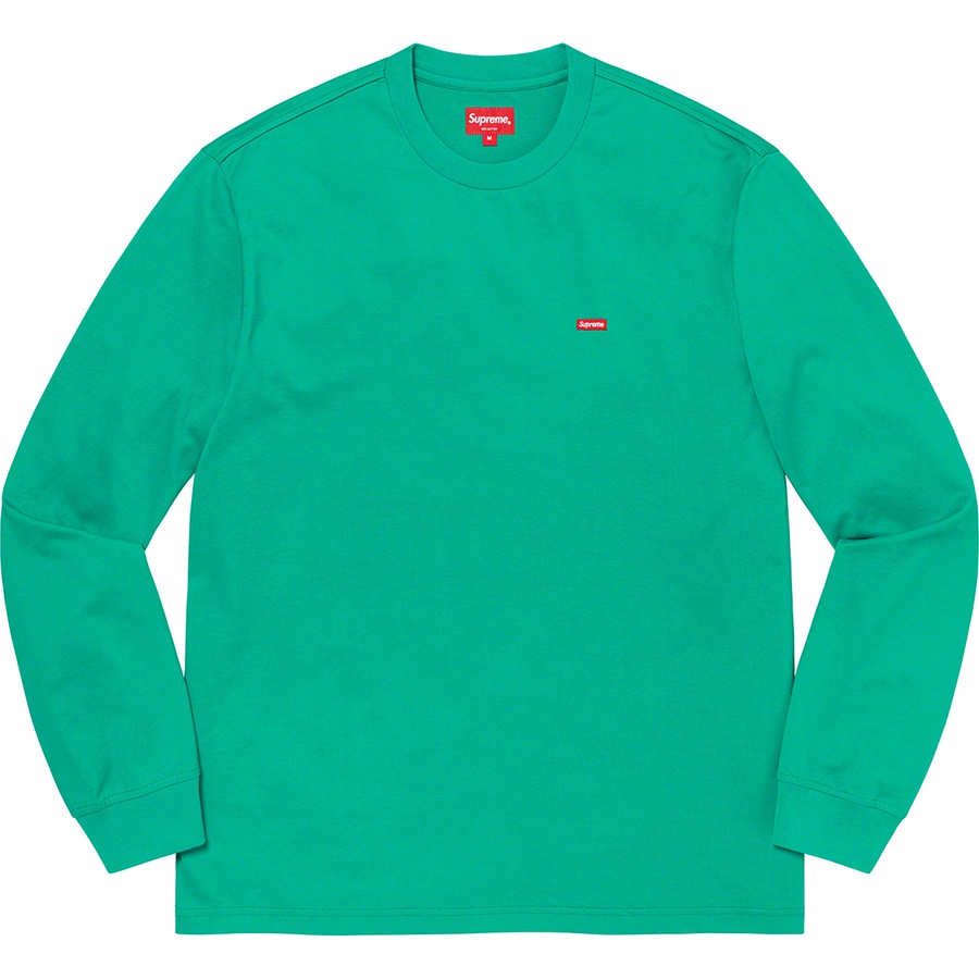 Supreme Small Box L S Tee (SS21) - Teal - $68