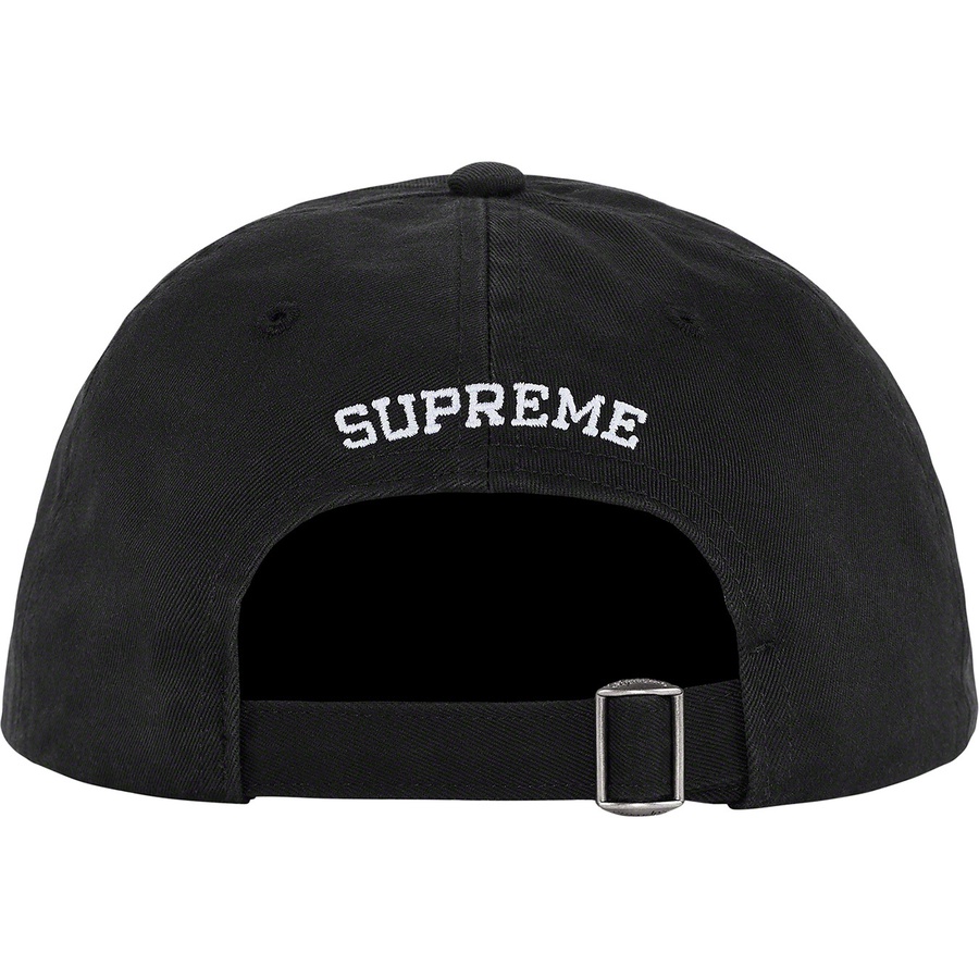 Supreme Shell Patch 6-Panel (SS21) - Black - $48
