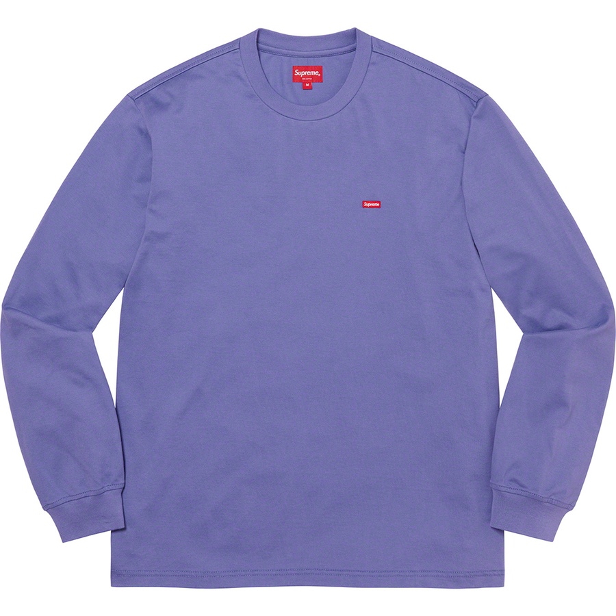 Supreme Small Box L S Tee (SS21) - Dusty Purple - $68