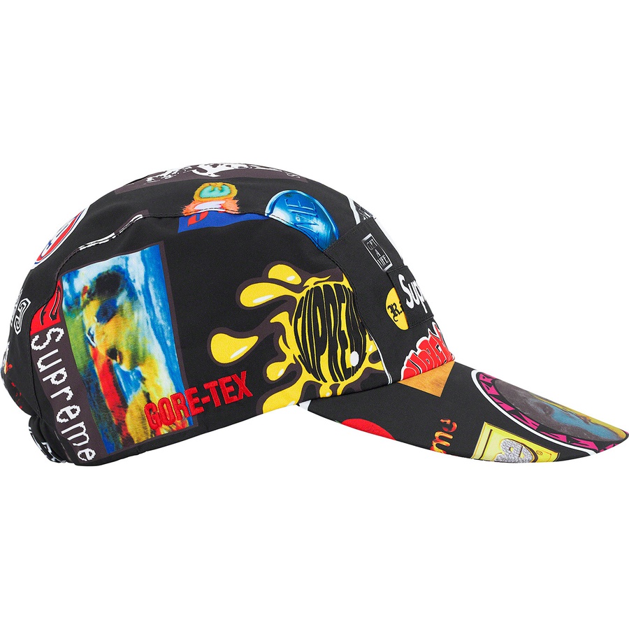 Supreme GORE-TEX Long Bill Camp Cap (SS21) - Black Stickers - $60