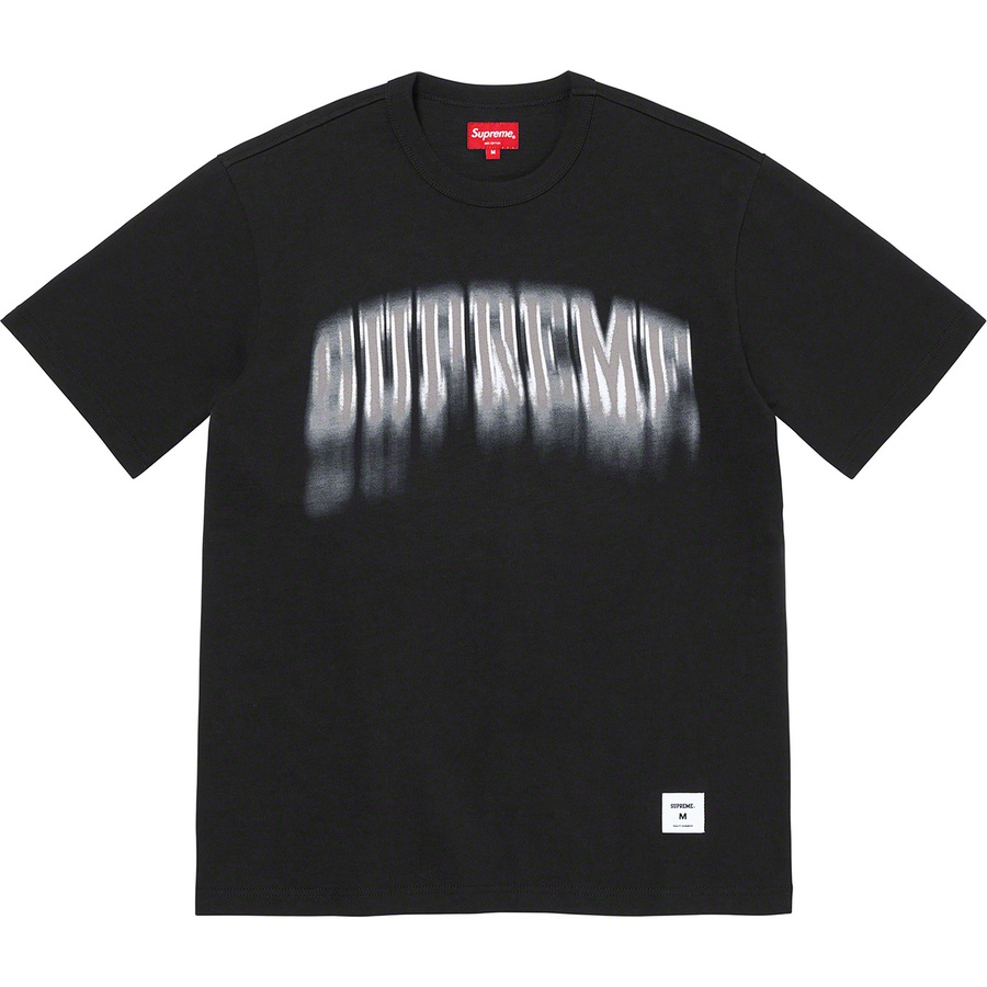 Supreme Blurred Arc S S Top (SS21) - Black - $78