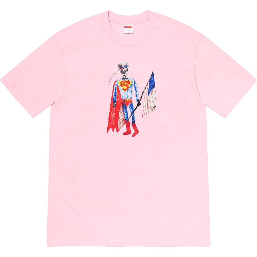 Supreme Skeleton Tee (SS21) - Light Pink - $38