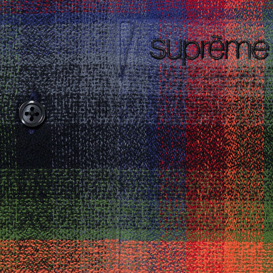 Supreme Plaid Flannel Shirt (SS21) - Multicolor - $128