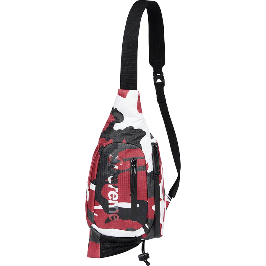 Supreme Sling Bag (SS21) - Red Camo - $78