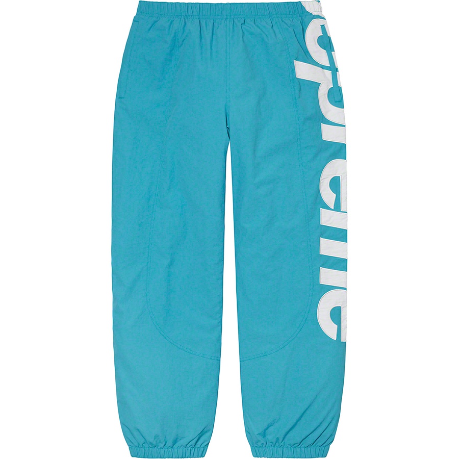 Supreme Spellout Track Pant (SS21) - Aqua - $138