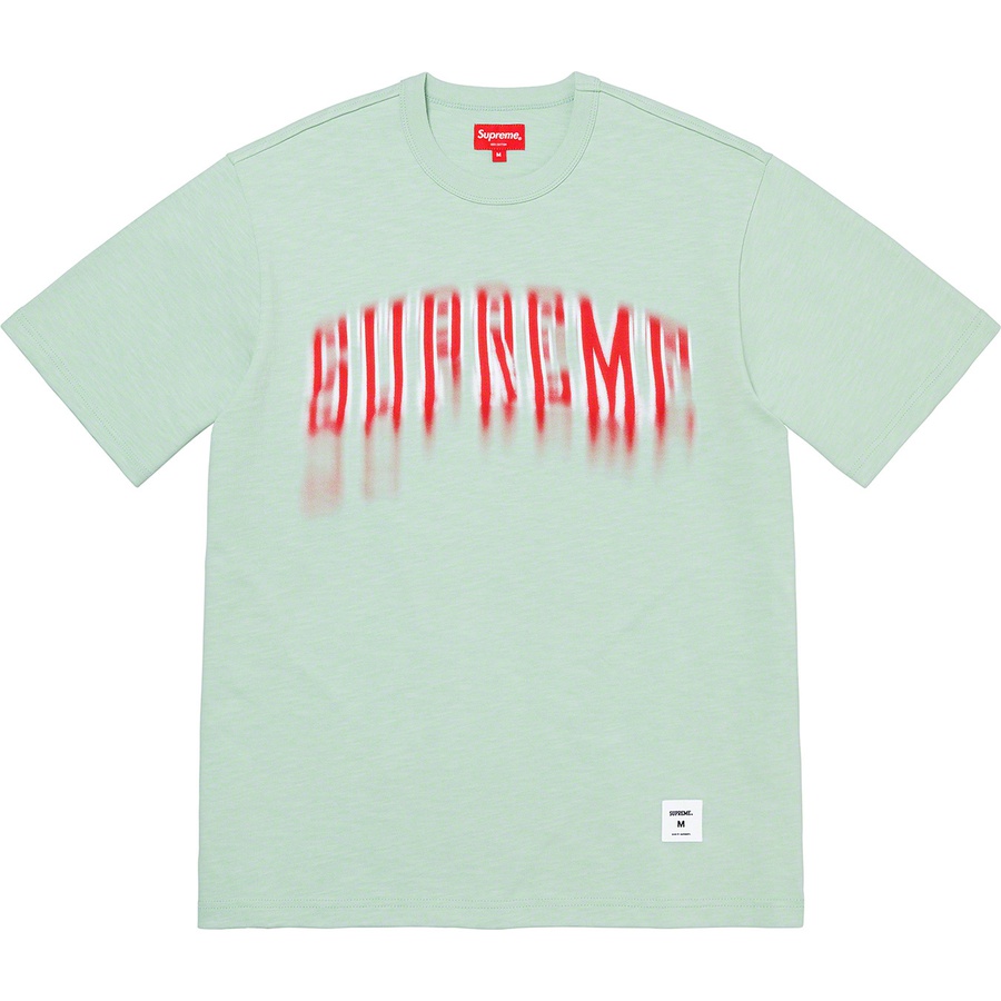 Supreme Blurred Arc S S Top (SS21) - Pale Green - $78
