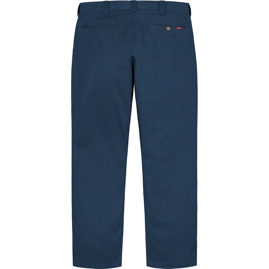 Supreme Work Pant (SS21) - Light Navy - $118