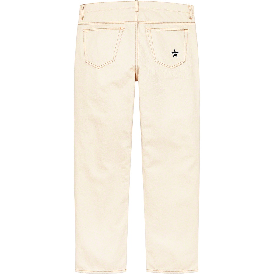 Supreme Regular Jean (SS21) - Natural - $148