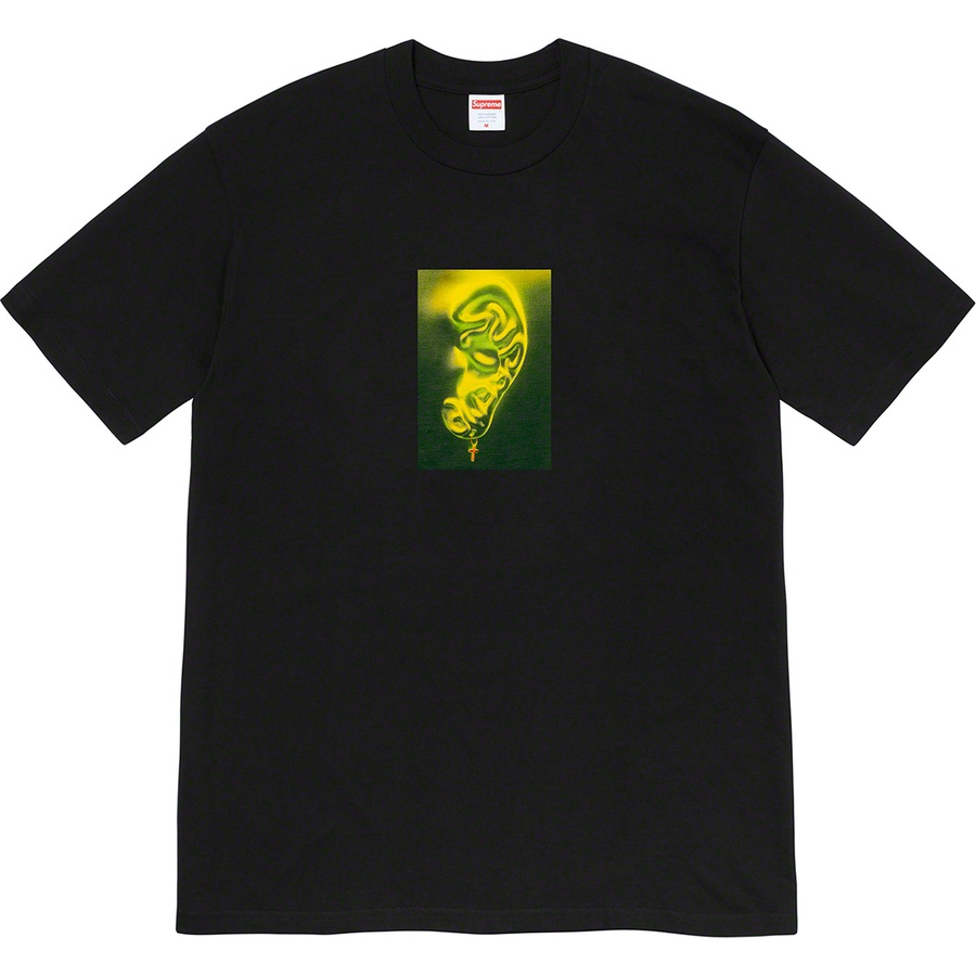 Supreme Ear Tee (SS21) - Black - $38