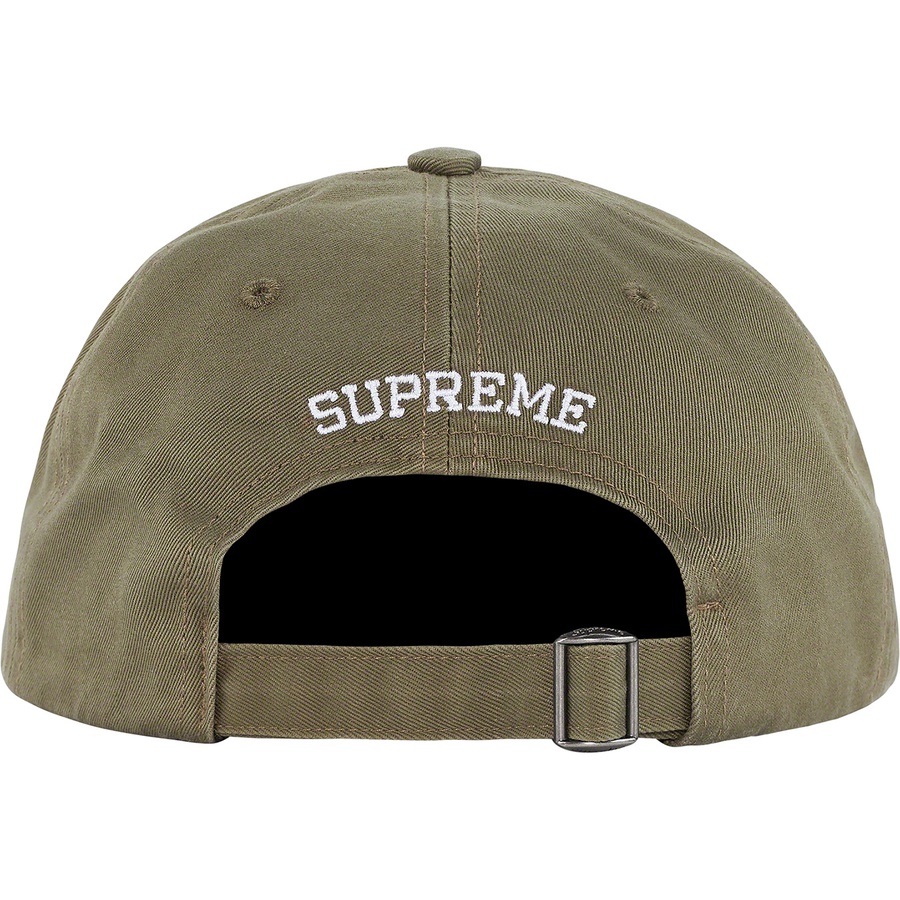 Supreme Shell Patch 6-Panel (SS21) - Olive - $48