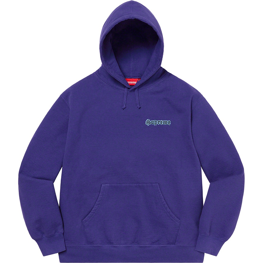 Supreme Supreme Love Hooded Sweatshirt (SS21) - Dark Royal - $168