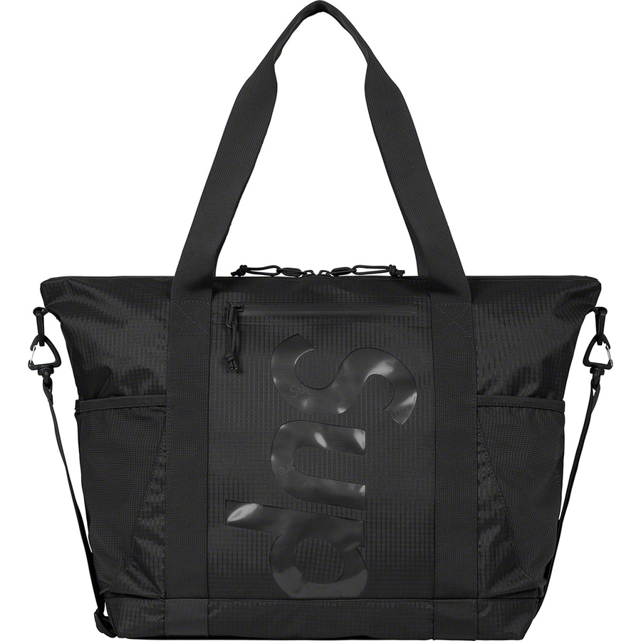 Supreme Zip Tote (SS21) - Black - $118
