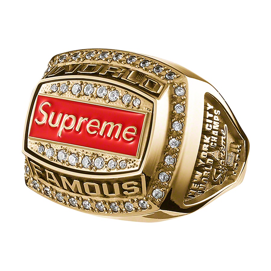 Supreme Supreme Jostens World Famous Champion Ring (SS21) - Gold - $598
