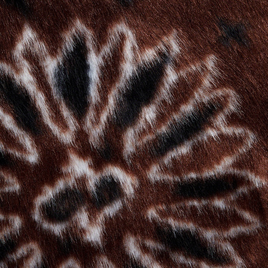 Supreme Bandana Faux Fur Bomber Jacket (SS21) - Brown - $398