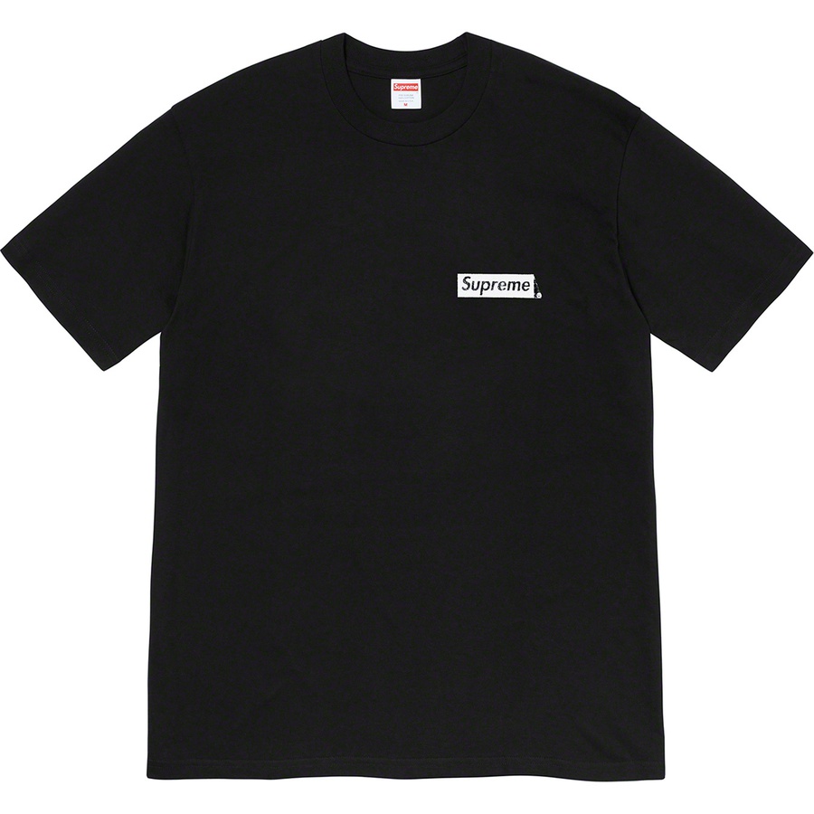 Supreme Spiral Tee (SS21) - Black - $38
