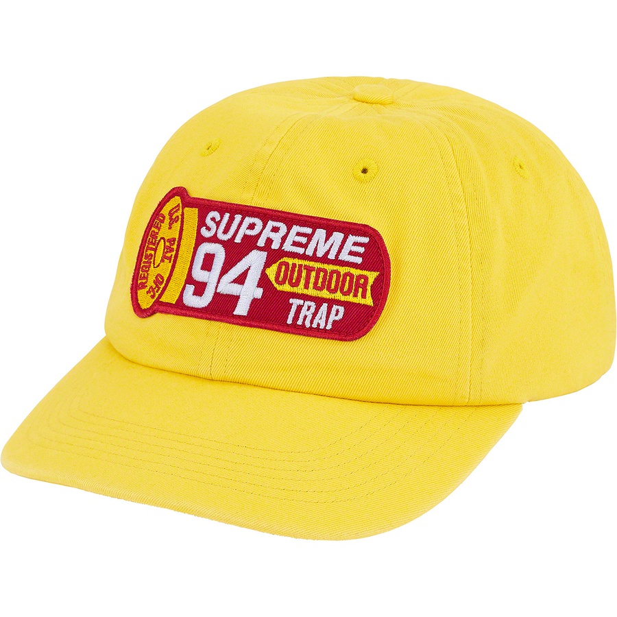 Supreme Shell Patch 6-Panel (SS21) - Lime  - $48