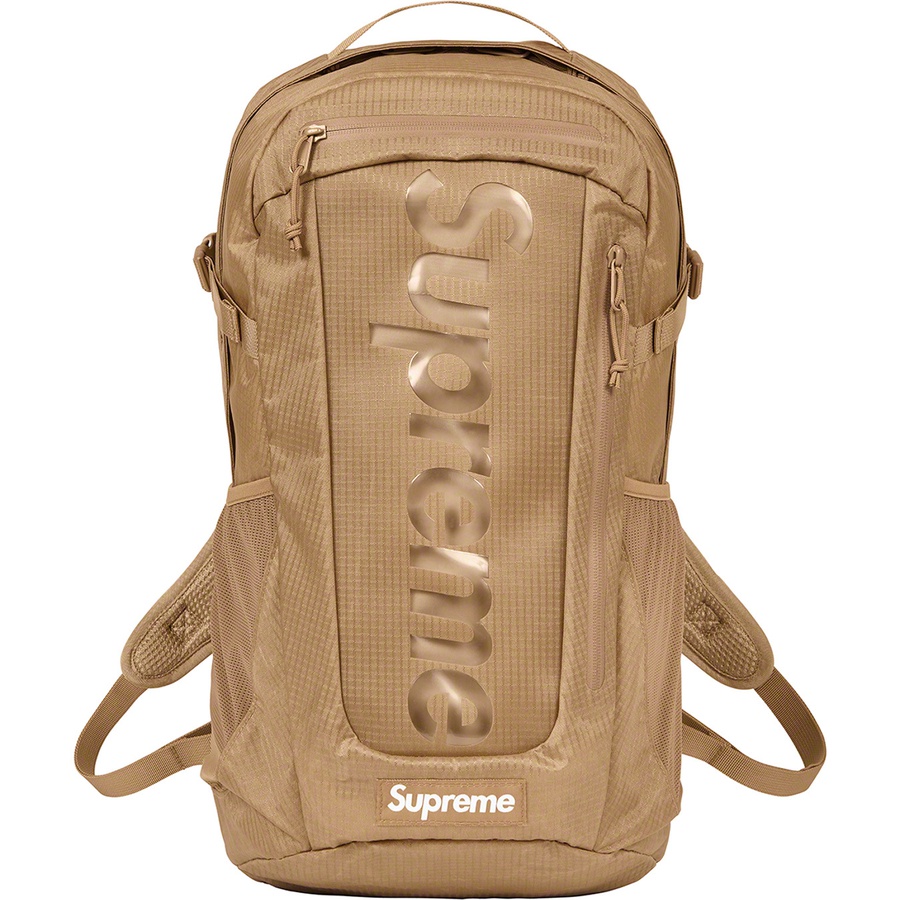 Supreme Backpack (SS21) - Tan - $148