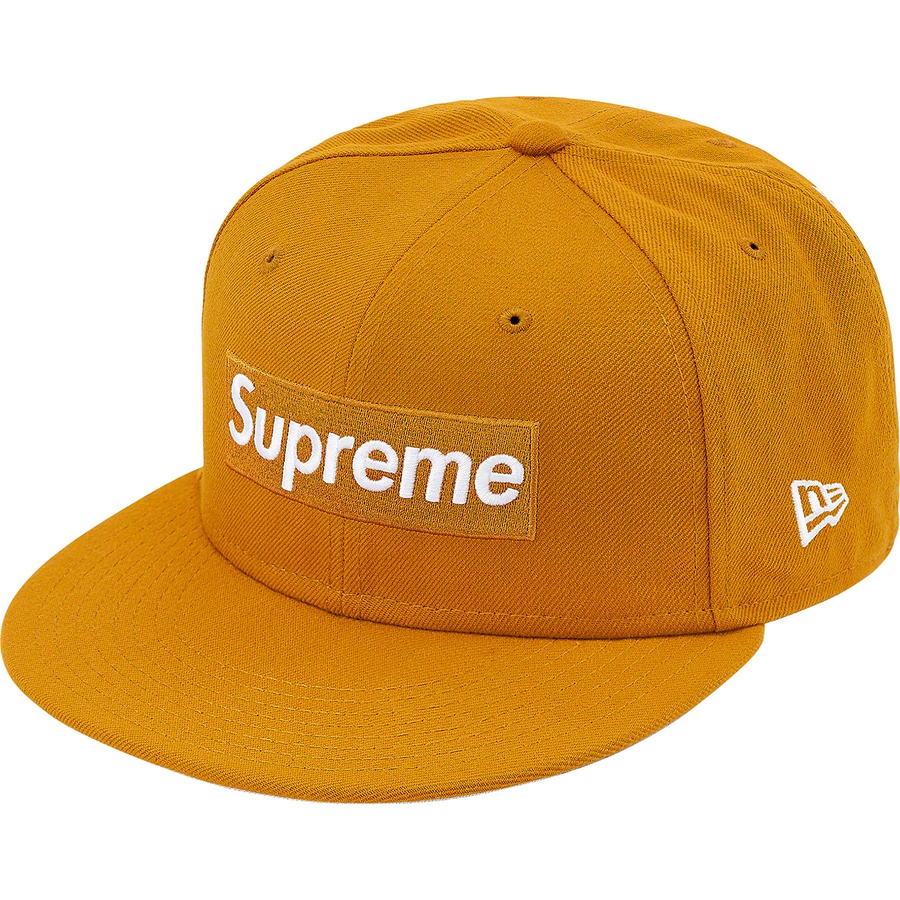 Supreme Champions Box Logo New Era (SS21) - Wheat - $48