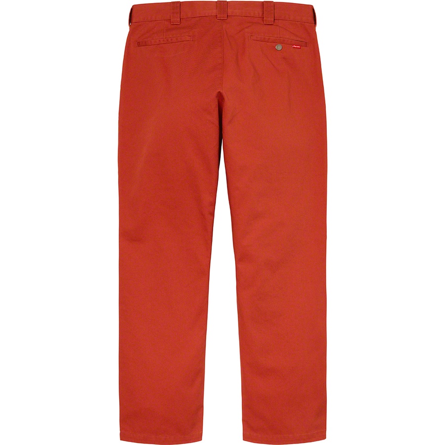 Supreme Work Pant (SS21) - Clay - $118