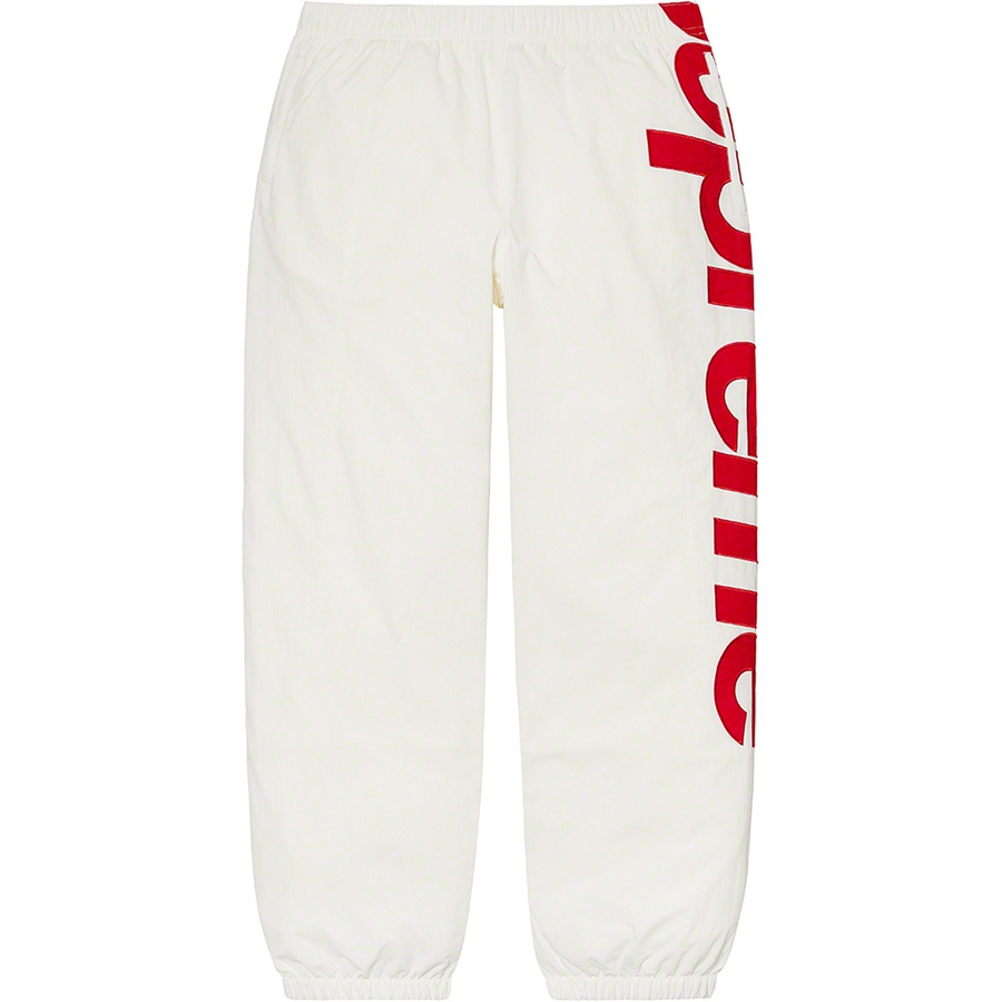 Supreme Spellout Track Pant (SS21) - White - $138