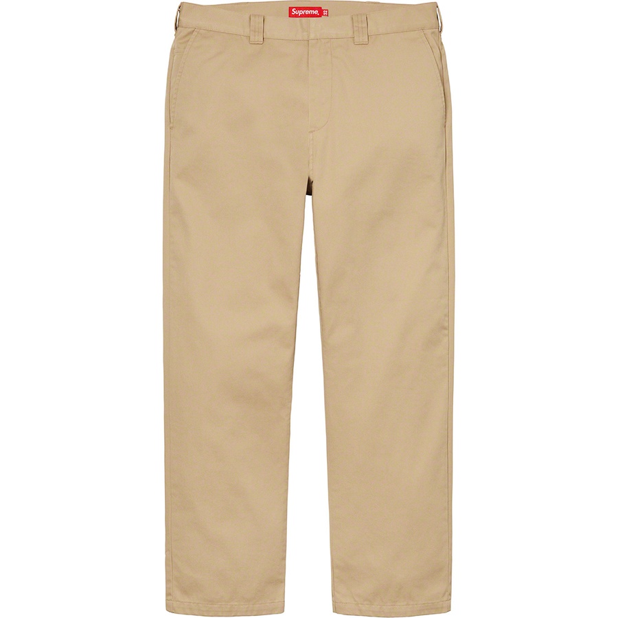 Supreme Work Pant (SS21) - Khaki - $118