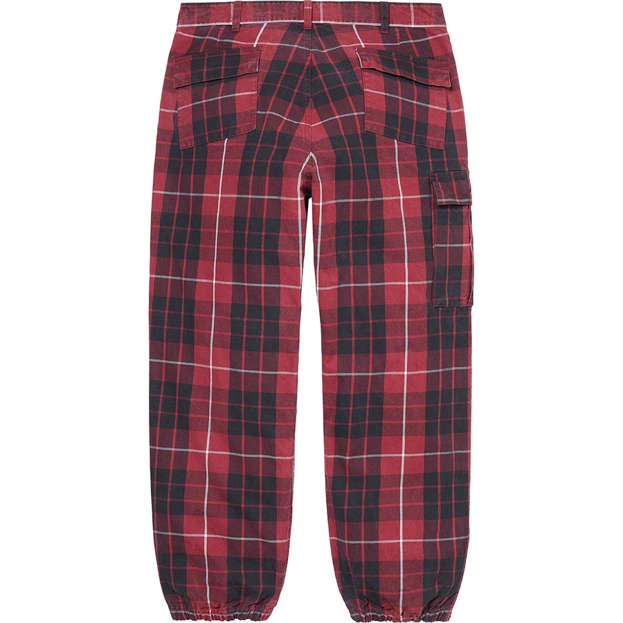 Supreme Cargo Flight Pant (SS21) - Tartan - $168