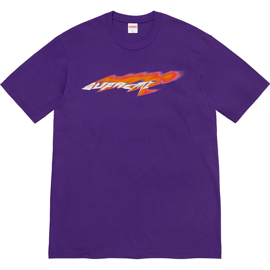 Supreme Wind Tee (SS21) - Purple - $38