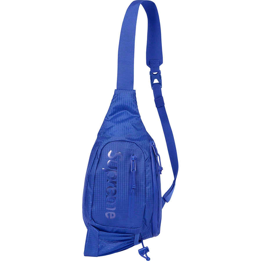 Supreme Sling Bag (SS21) - Royal - $78