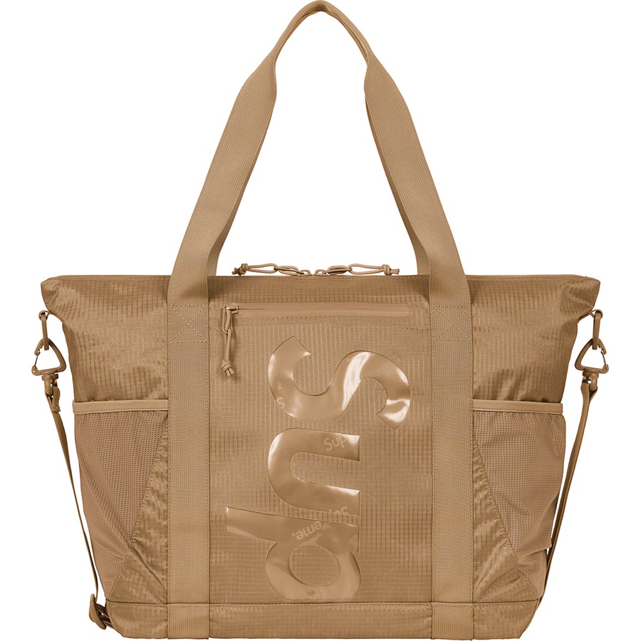 Supreme Zip Tote (SS21) - Tan - $118