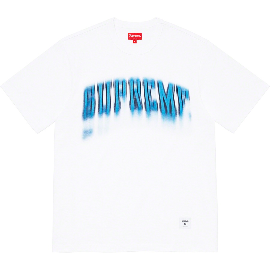 Supreme Blurred Arc S S Top (SS21) - White - $78