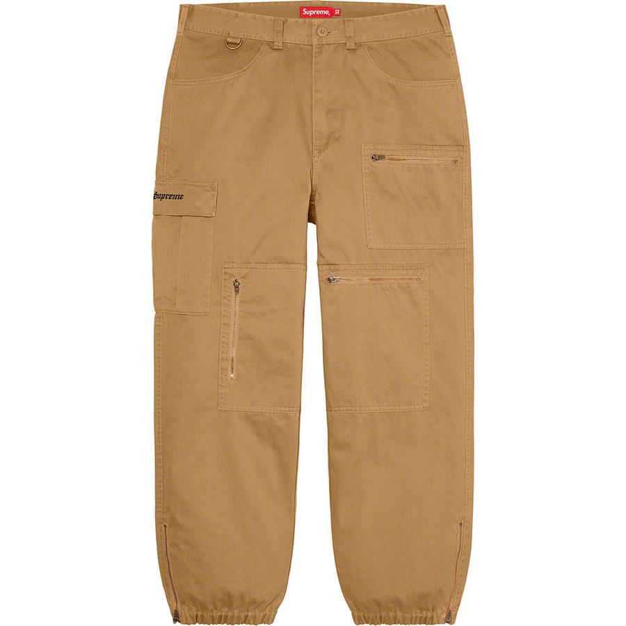 Supreme Cargo Flight Pant (SS21) - Tan - $168