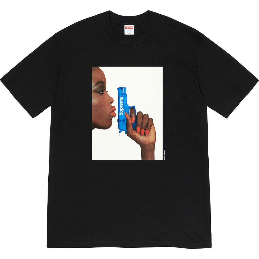 Supreme Water Pistol Tee (SS21) - Black - $38