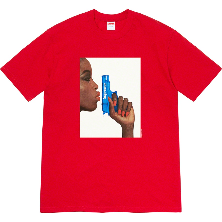 Supreme Water Pistol Tee (SS21) - Red - $38