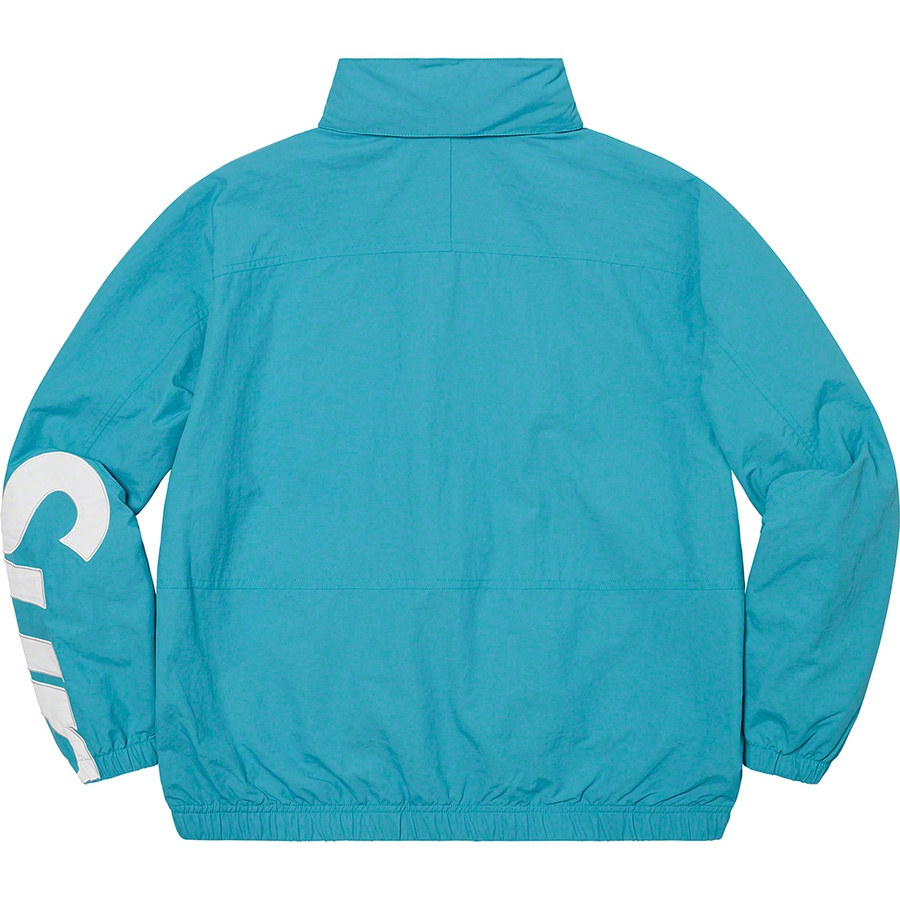 Supreme Spellout Track Jacket (SS21) - Aqua - $168