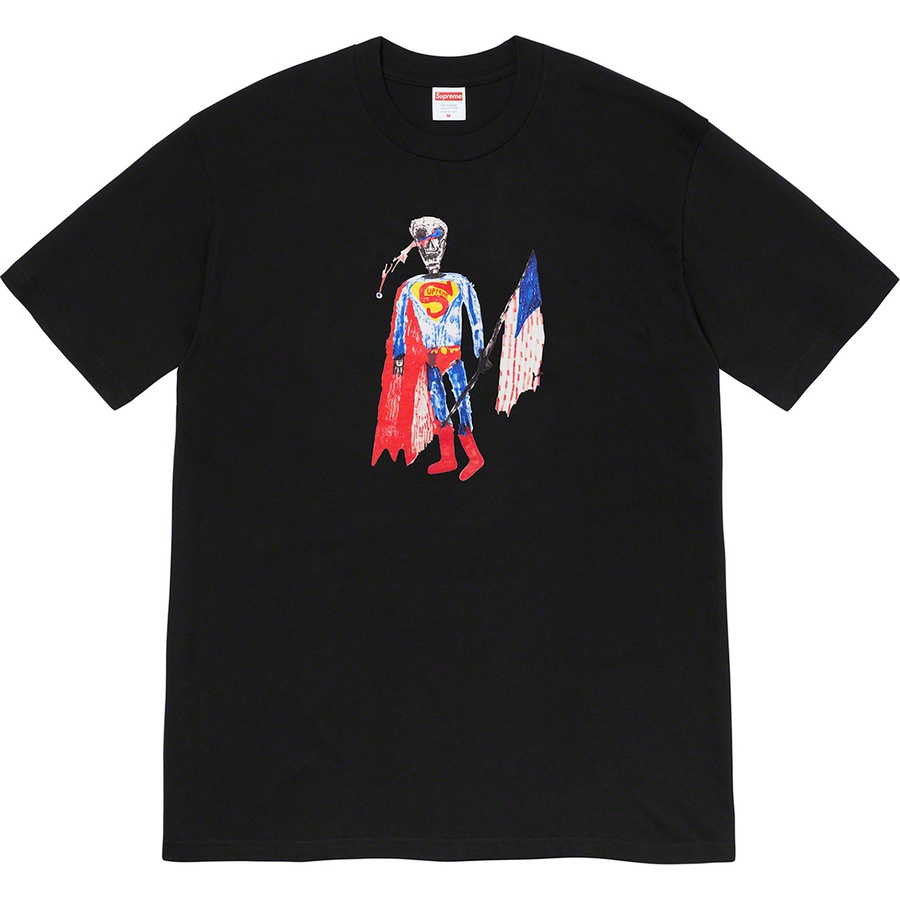 Supreme Skeleton Tee (SS21) - Black - $38
