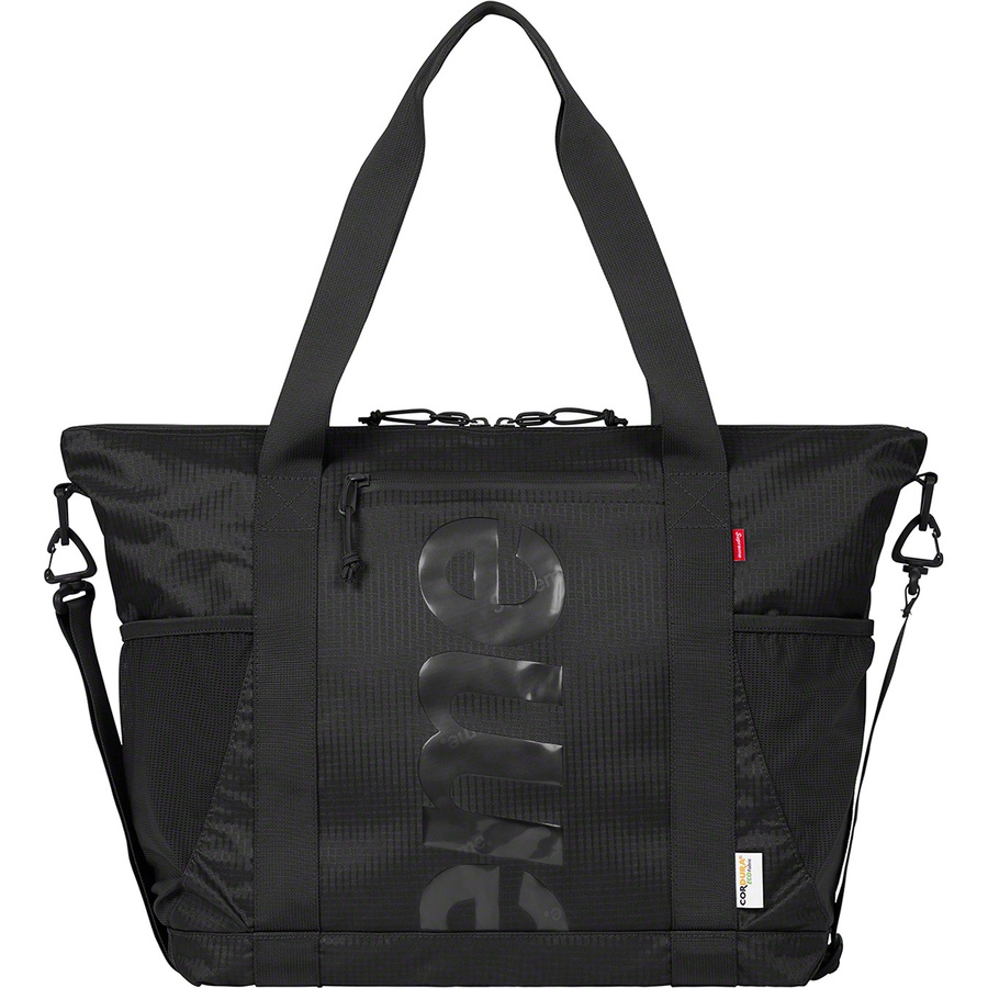 Supreme Zip Tote (SS21) - Black - $118